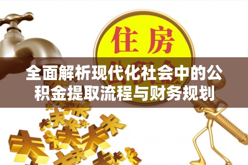玛曲全面解析现代化社会中的公积金提取流程与财务规划
