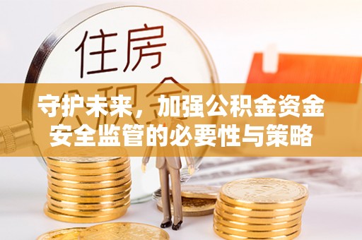 玛曲守护未来，加强公积金资金安全监管的必要性与策略