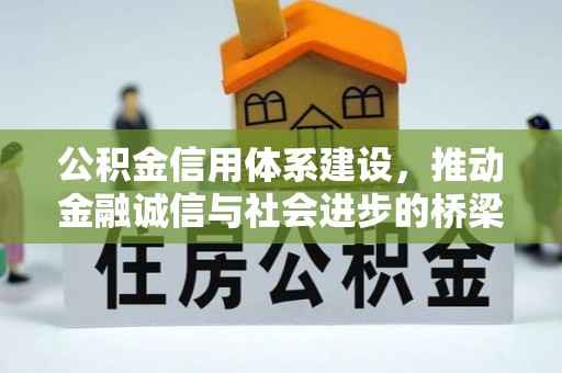 玛曲公积金信用体系建设，推动金融诚信与社会进步的桥梁